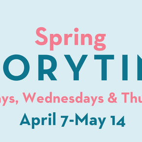 Spring programming for kids at the Menomonie Public Library