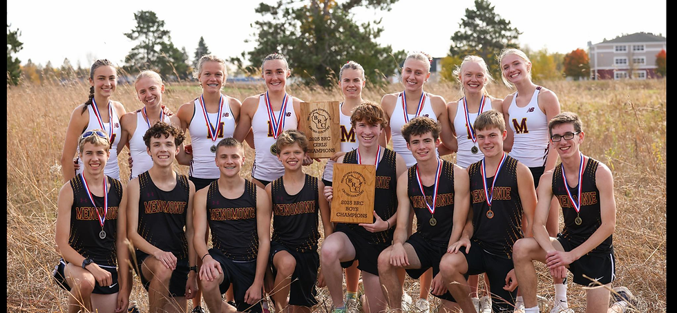 Menomonie Boys and Girls claim BRC Cross Country Titles
