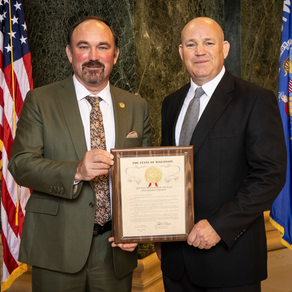 MPD Officer Aaron Bergh receives First Responder of the Year Award