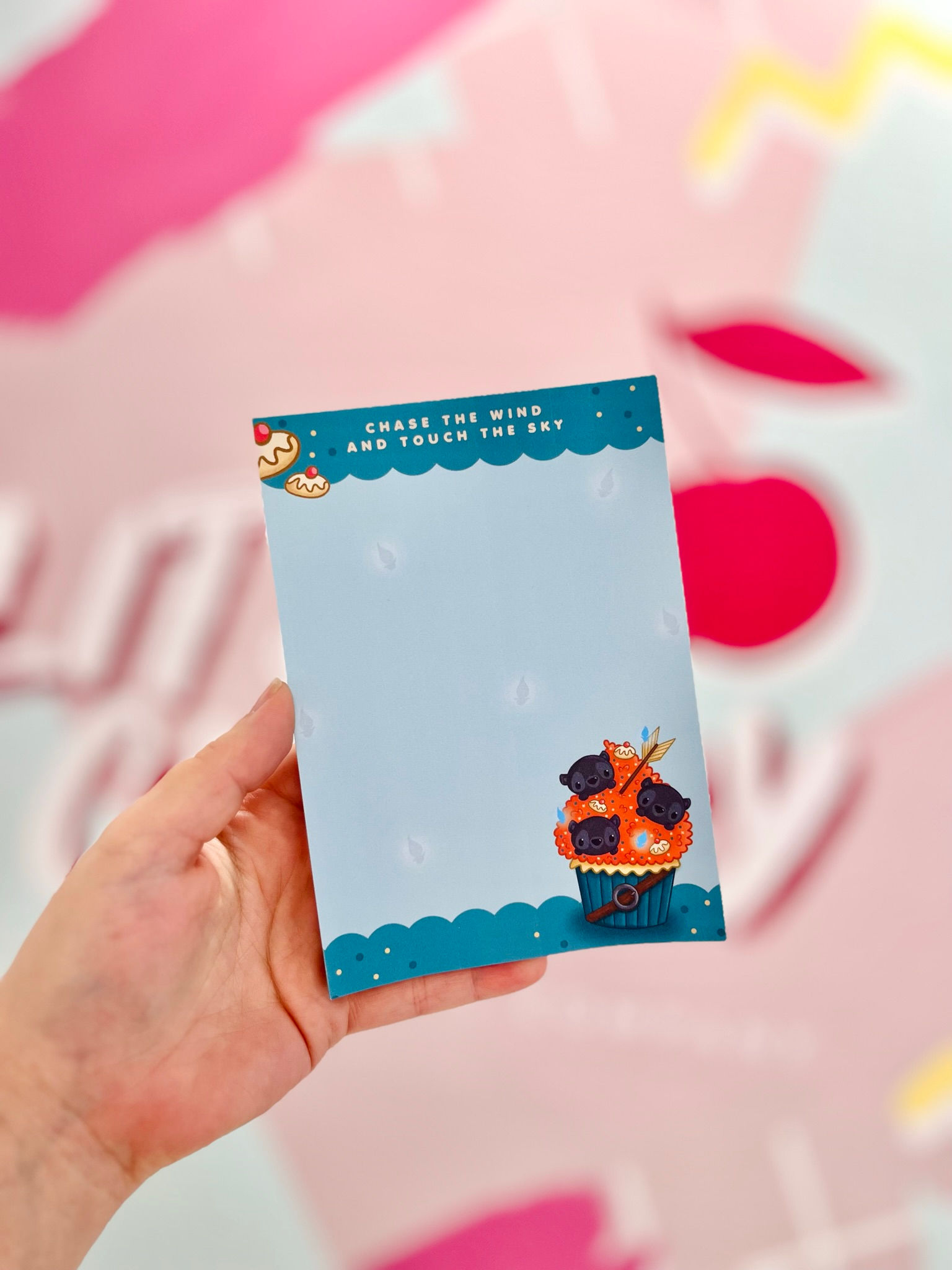 Chase the Wind A6 Notepad