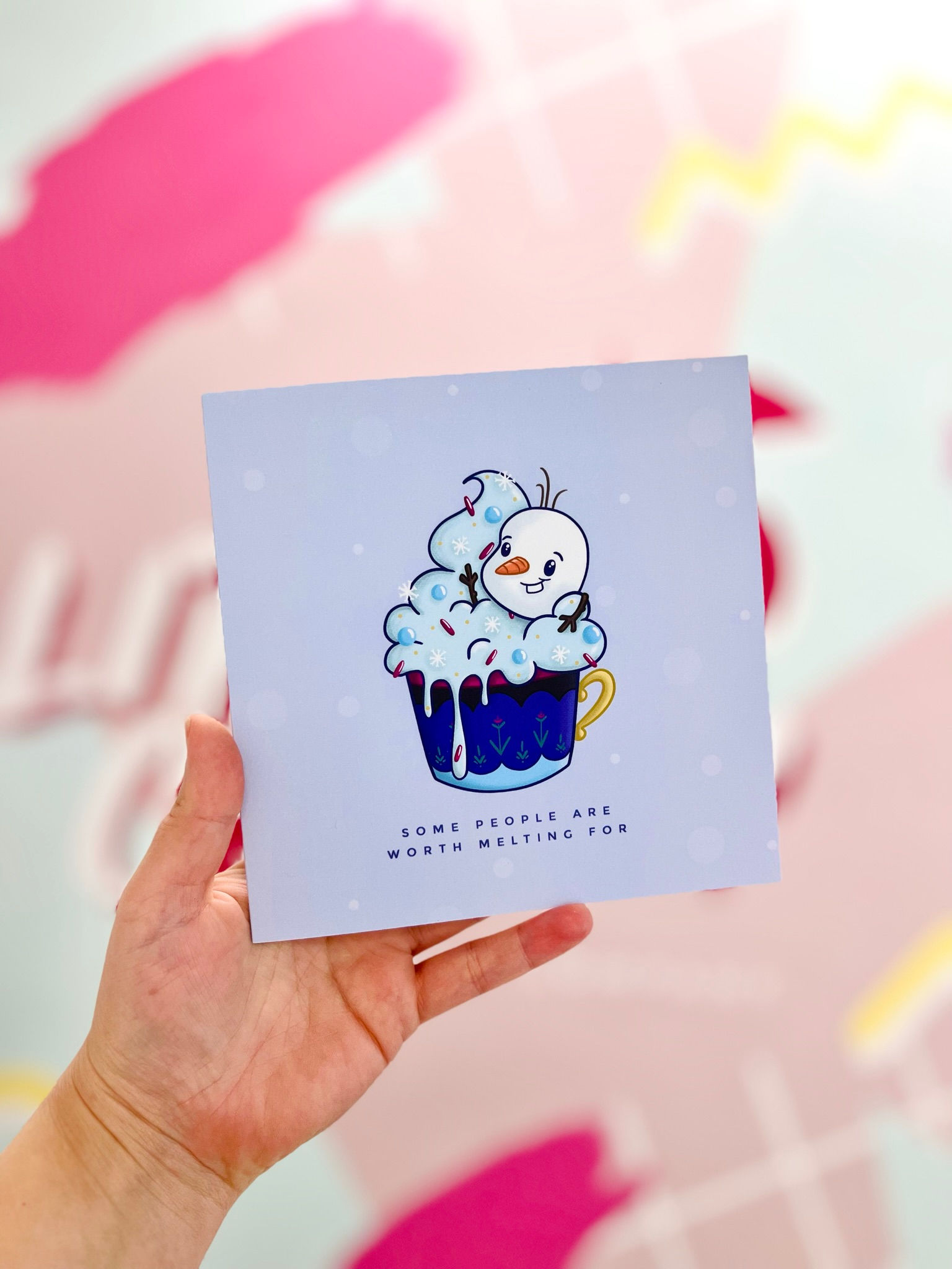 Worth Melting For Celebration Card