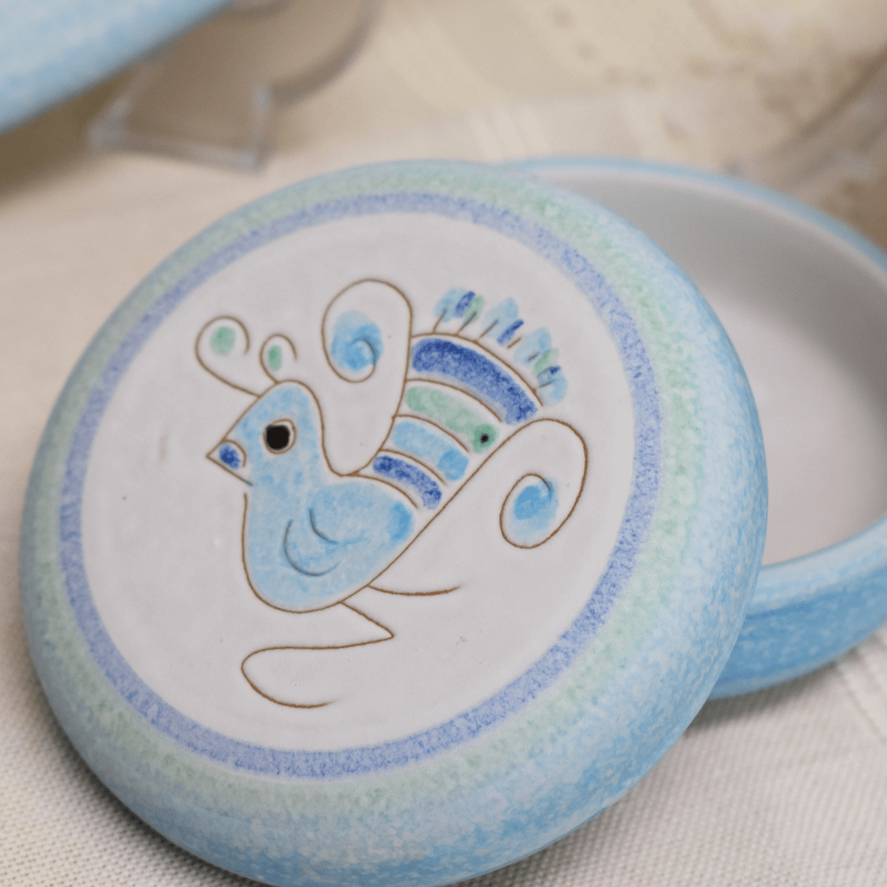 サルデーニャ島陶器Ceramica Sarda (水色) セラミック