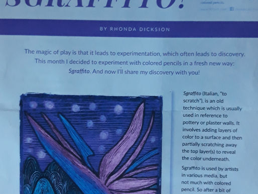 Neato-O! Neat-O! Sgraffito?