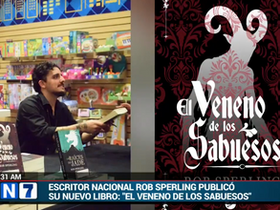 Rob Sperling en Telenoticias Canal 7