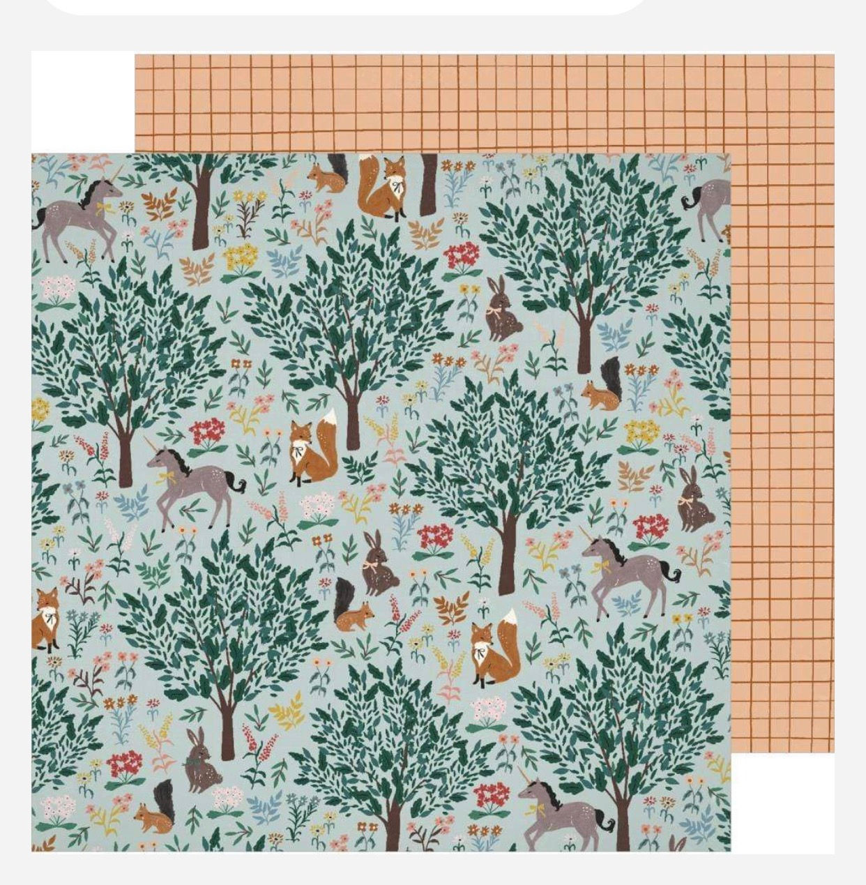 Imaginary  12x12 paper Magical Forest 