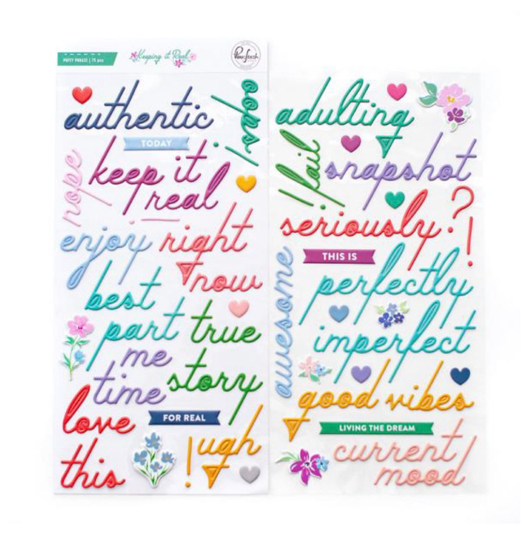 Keeping It Real- Puffy Phrase Thickers