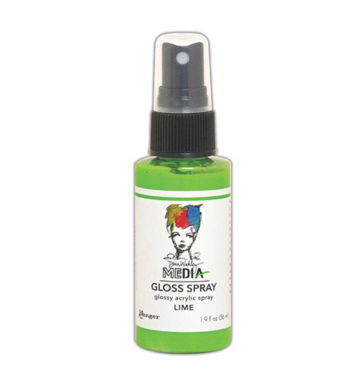 Lime Gloss Spray- Dina Wakley