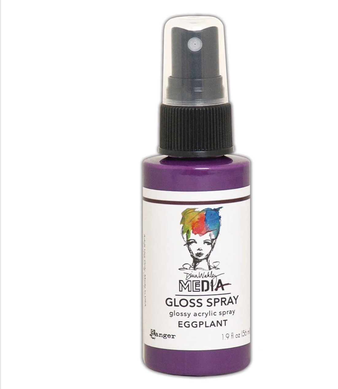Eggplant Gloss Spray- Dina Wakley