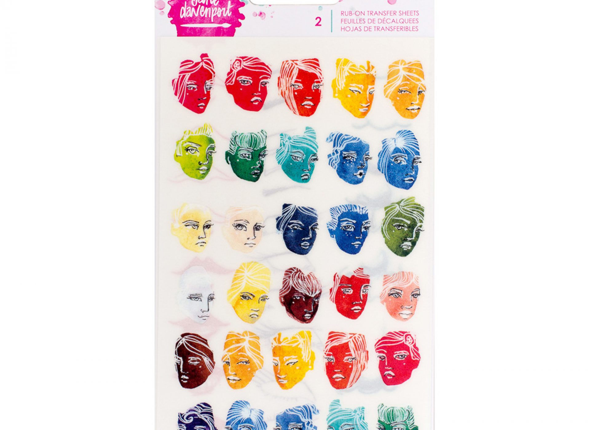 Jane Davenport Rub-ons