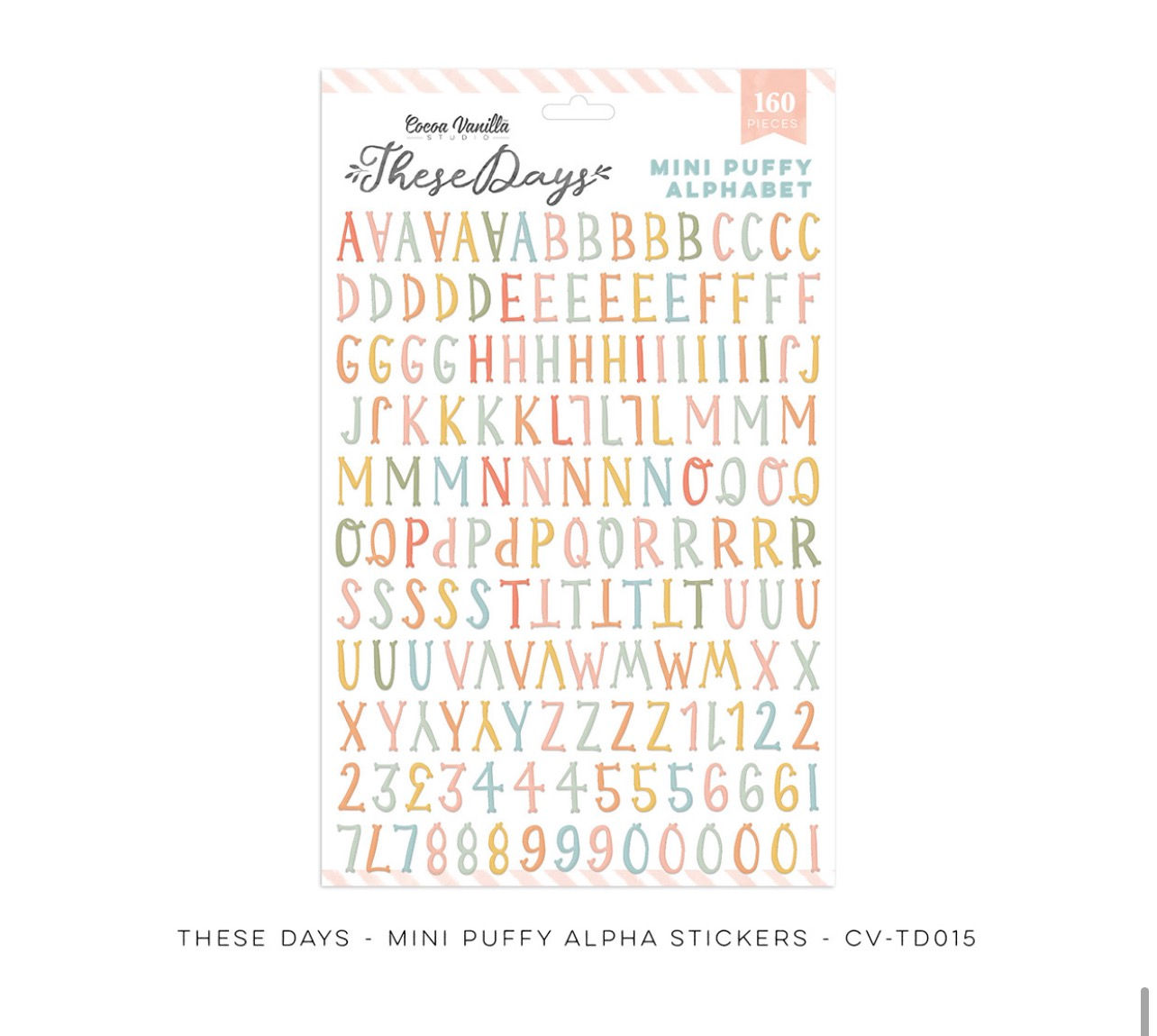 These Days Mini Puffy Alpha