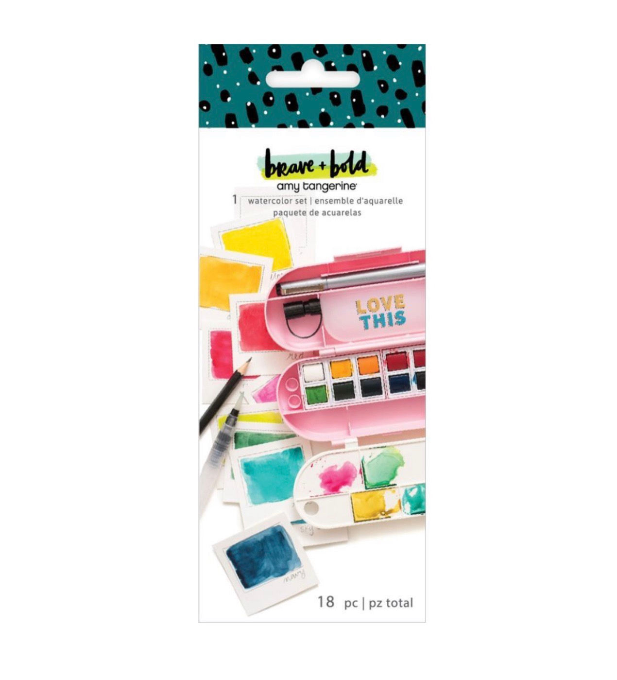 Brave & Bold- Watercolor Set