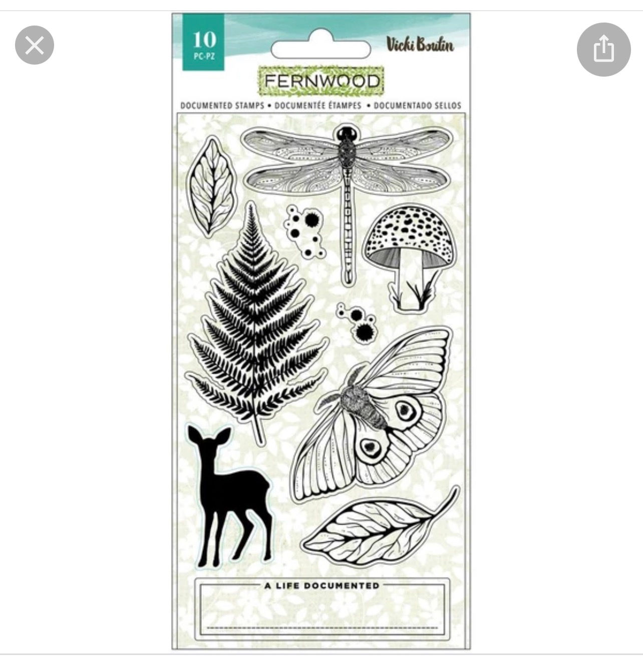 Fernwood documented stamp