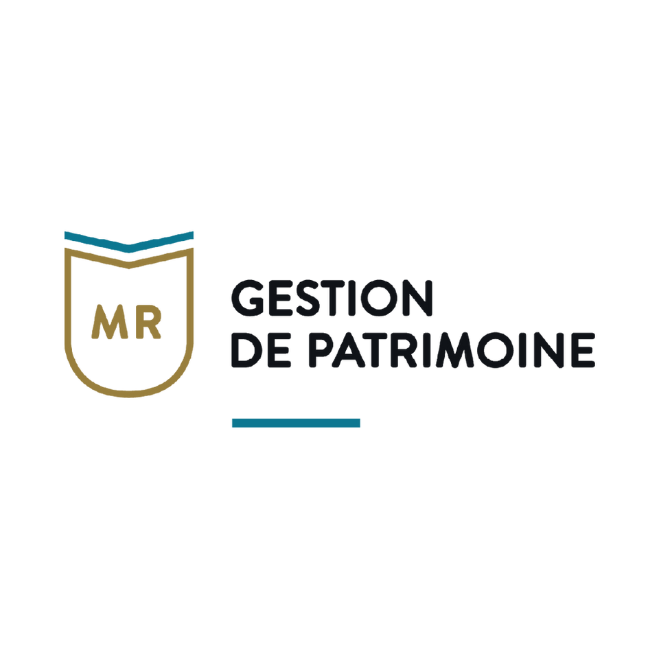  Logo de MR Gestion Patrimoine, cabinet de services financiers pour PME.