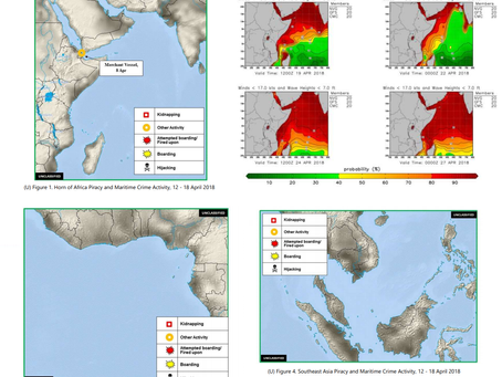 Office of Naval Intelligence ONI Piracy Report - Horn of Africa/ Gulf of Guinea/ SE Asia #marsec #pi