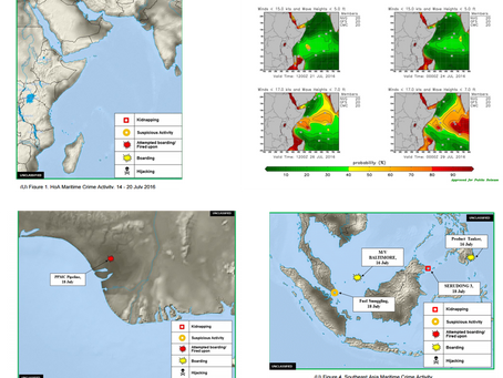 Office of Naval Intelligence (ONI) Weekly Piracy Report - Horn of Africa/ Gulf of Guinea/ SE Asia