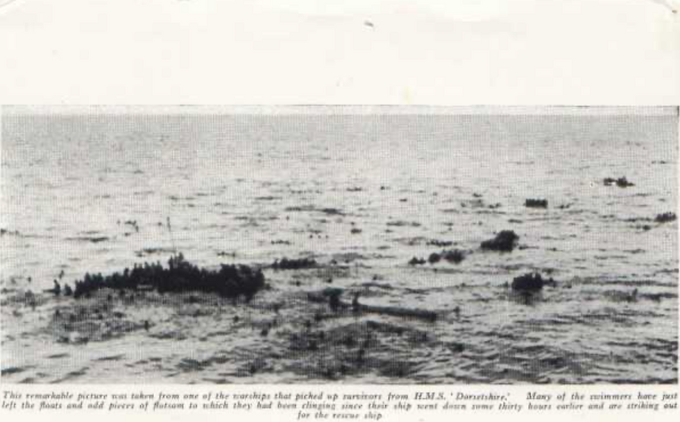 Survivors HMS Dorsetshire