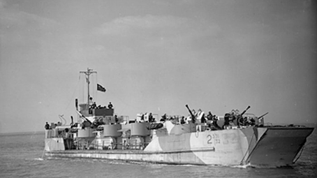 Sinking of LCF 37 - Walcheren