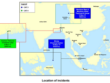 ReCAAP ISC Weekly Report 14 - 20th Nov 2017 #piracy #marsec #SEAS #shipping #insurance #pandi #mari