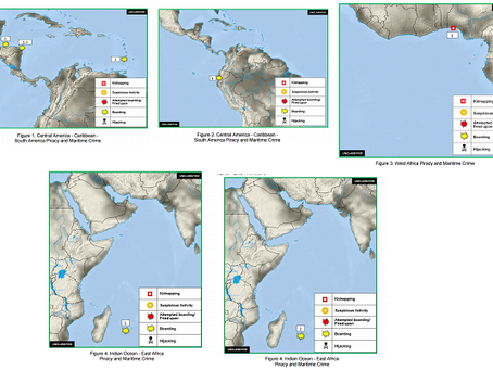 Office of Naval Intelligence #ONI - Worldwide Threat to Shipping (WTS) Report #marsec #piracy #ship