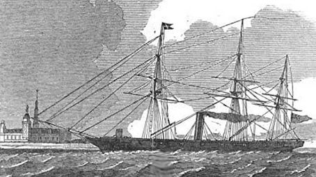 The Destruction of Kola 1854 – HMS Miranda in the White Sea.