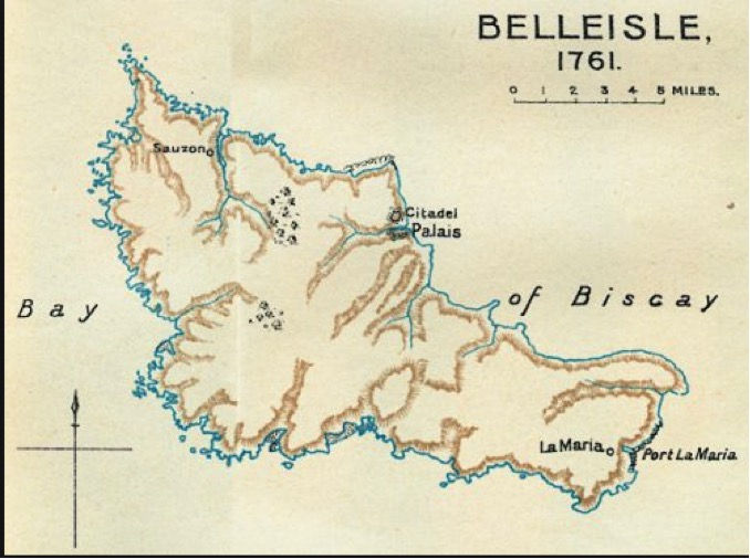 The Battle of Belle Isle 7 June 1761
