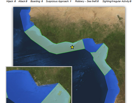 MDAT GoG (West Africa) Weekly Piracy Report #marsec #piracy