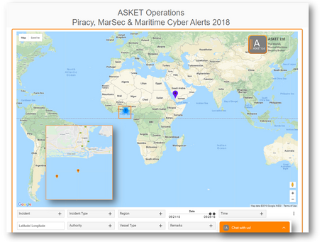 ASKET Piracy & Maritime Security Alerts - Last 7 Days #marsec #piracy#marsec #piracy