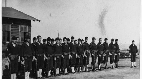 British, US & French Marines Storm the 'Askold' in Murmansk