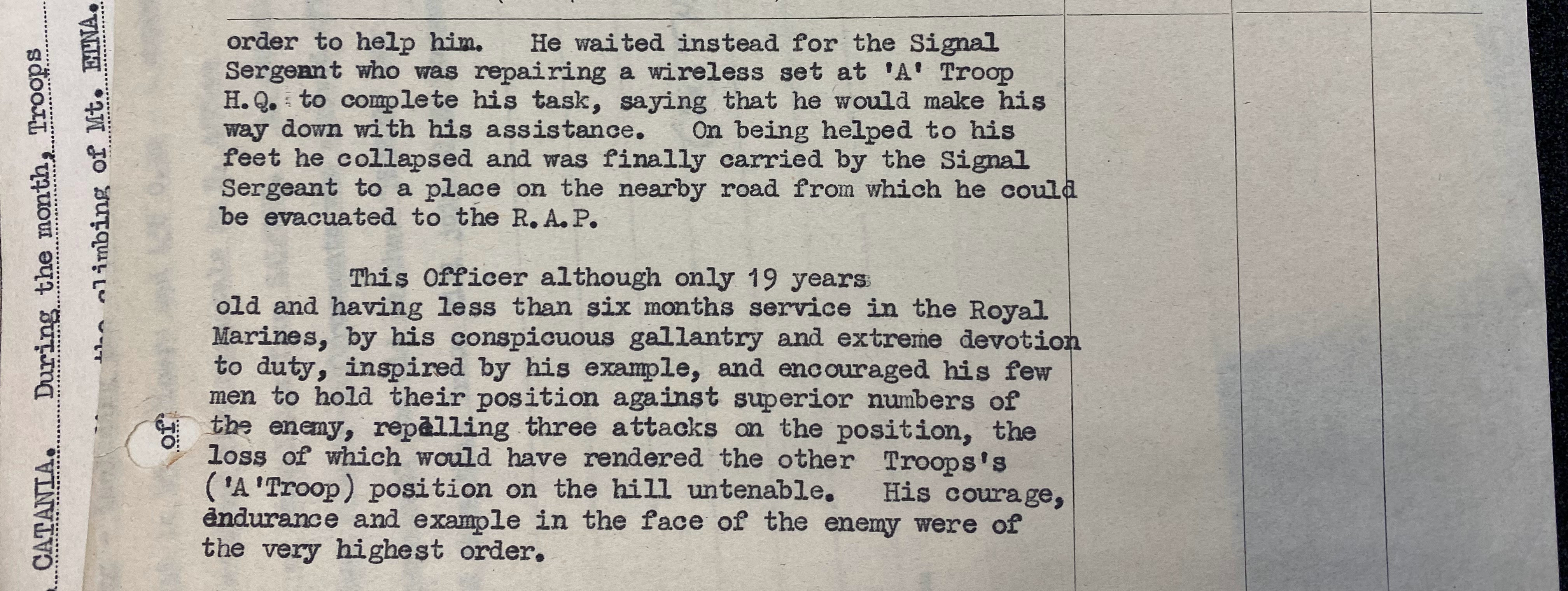 Royal Marines Museum Archive - RM/CRD/14/43