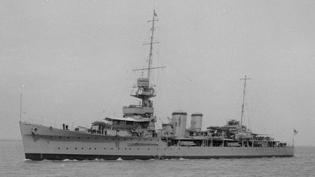 Loss of HMS Dunedin - 55 Royal Marines Lost