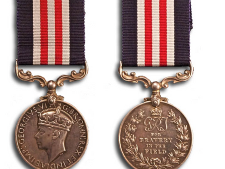 Military Medal Sgt. Derek James Sharples, 27 Bn Royal Marines
