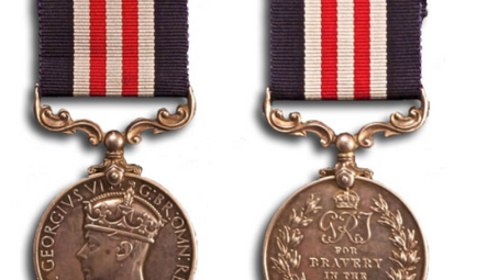 Military Medal Sgt. Derek James Sharples, 27 Bn Royal Marines