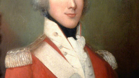 Captain of Marines Charles William Adair - Killed at the Battle of Trafalgar - 21st October 1805