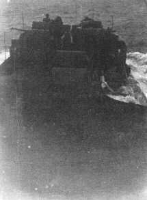 LCT(A)2227, dawn, June 6, heading for Dog Green, Omaha beach.