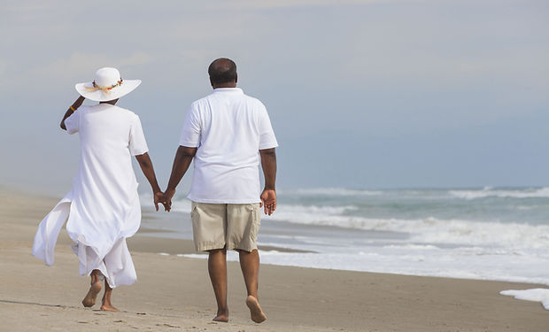 Couple at the beach