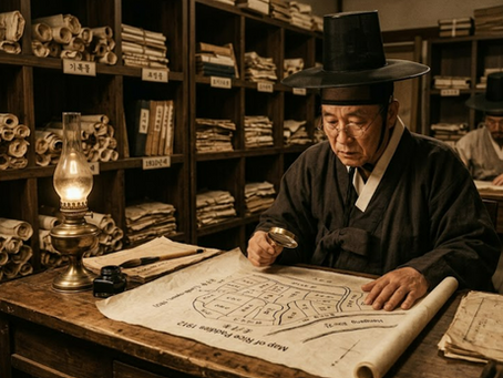 1912년 강서구 과해동7필지 23,500㎡ — 전부 논하늘이 비추던 그 수전의 비밀