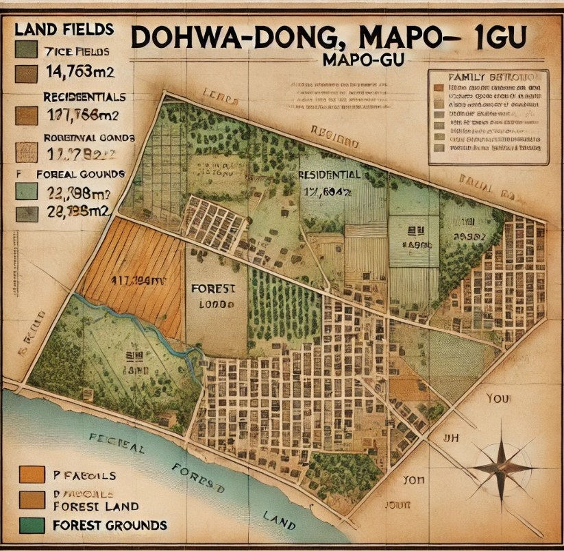 1912년 마포구 도화동