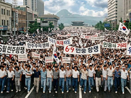 [역사속 오늘 · 6월 9일] 6월 9일, 민중이 거리로 나선 날들 한국사·세계사 주요 사건 총정리 (음력·간지 표기 포함)" 역사 속 6월 9일은 유독 거리에서 사람들이 움직였다."