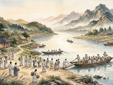 1912년 동작구 2,768필지 7,234,465㎡프랑스인 87필지, 수도용지 127,230㎡, 겸재 정선이 그린 동작나루의 땅