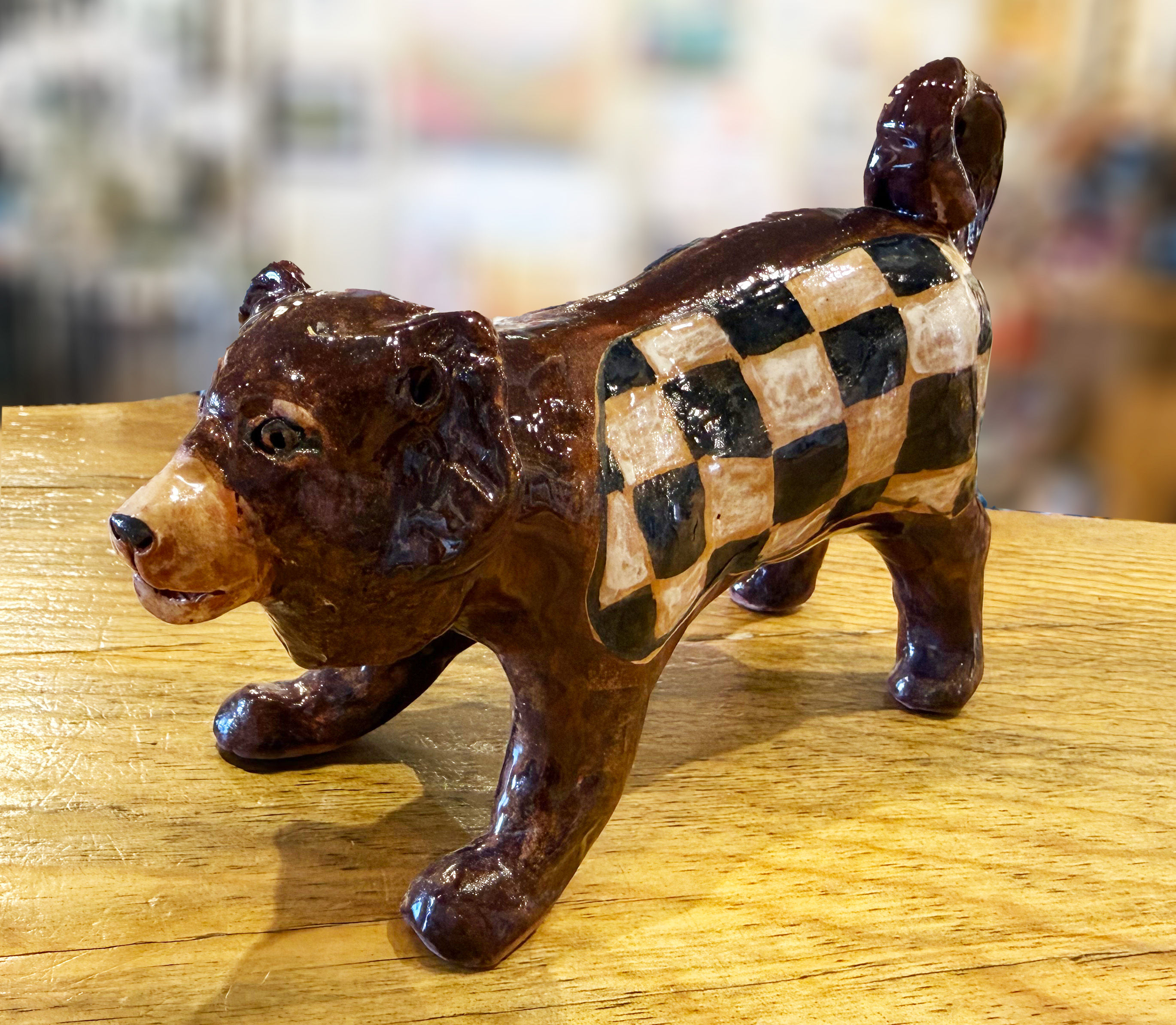 Bear Dog with a Checkered Past