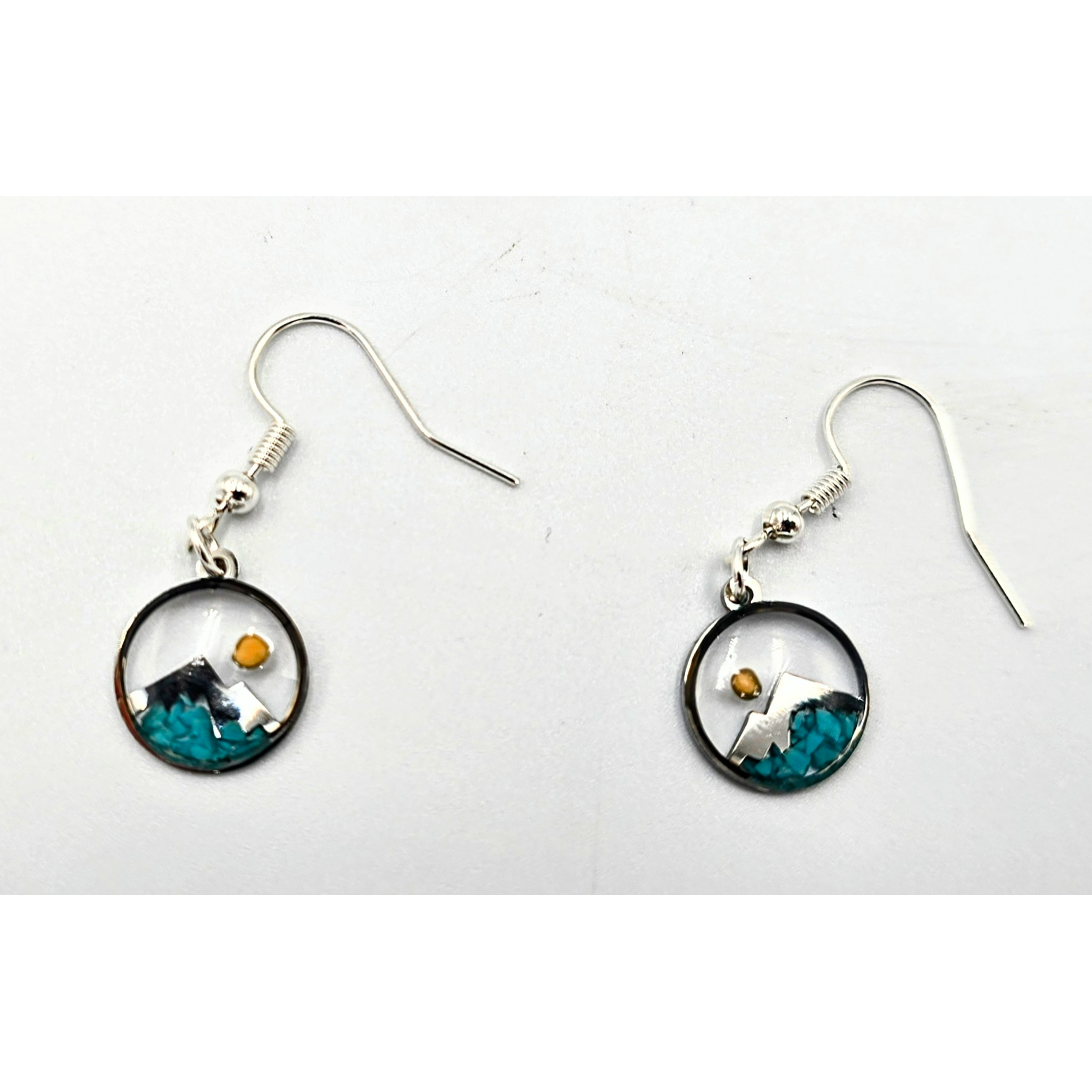Turquoise Mountain Earrings