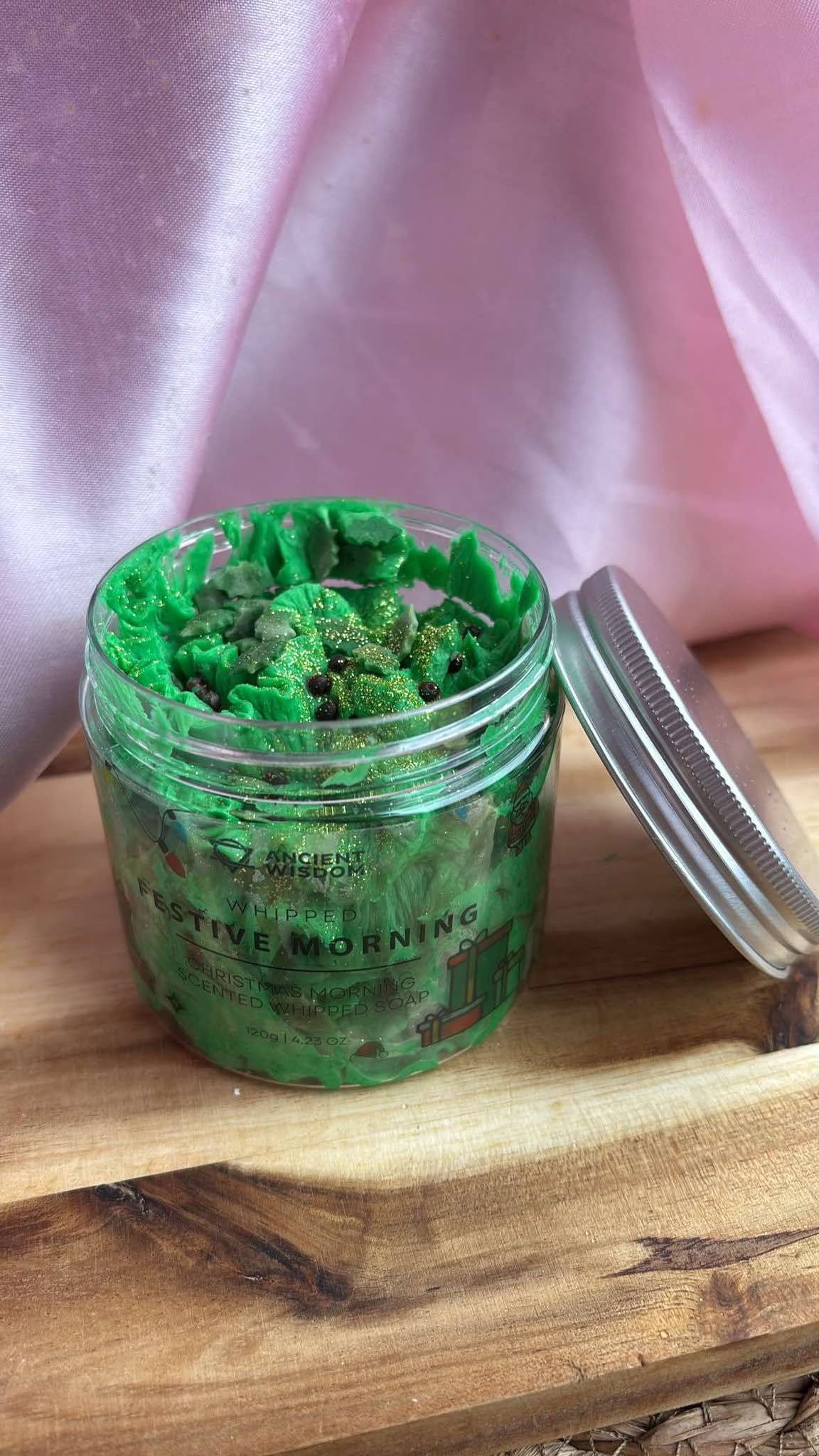 Savon crème fouettée