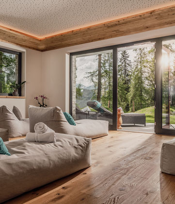 Ruhelounge im Rösslhof Spa