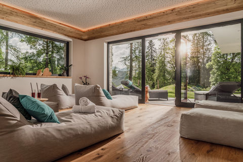 Ruhelounge im Rösslhof Spa