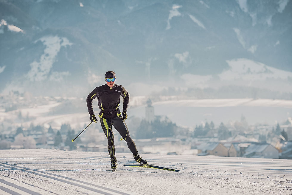 Langläufer in Ramsau am Dachstein