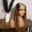 Thumbnail: 100% Human Hair U Part Wig Balayage 1b/4/27 