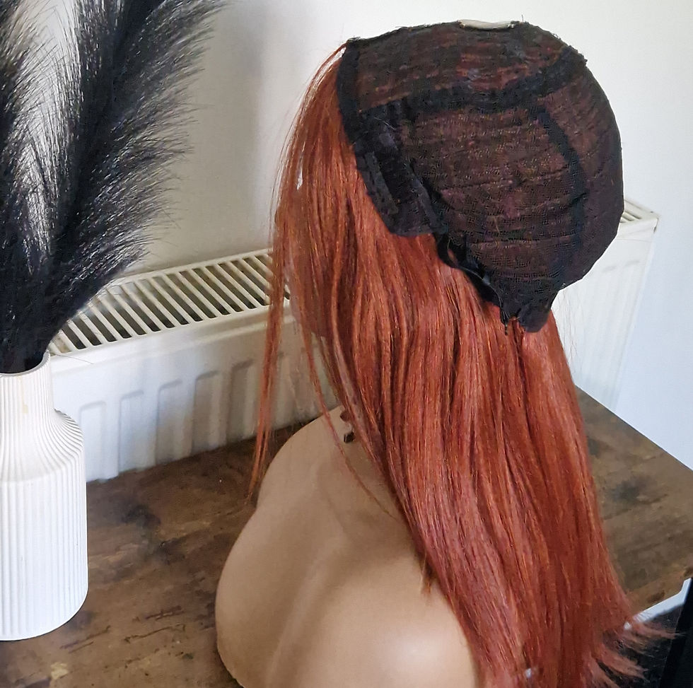 Thumbnail: 100% Human Hair U Part Wig Left Part Yaki Copper