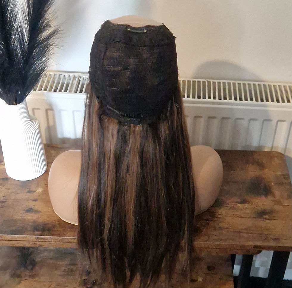 Thumbnail: Human/Synthetic U Part Wig 1b/#30 Highlighted