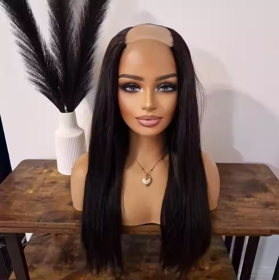 Human/Synthetic U Part Wig 1b