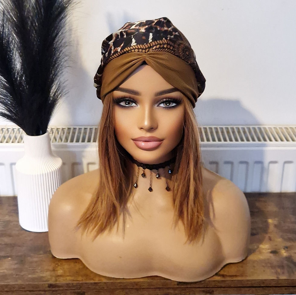 Thumbnail: Human Hair loss Hairpiece For Us With Hats #30